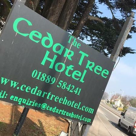 Cedar Tree Hotel Rugeley Exterior photo